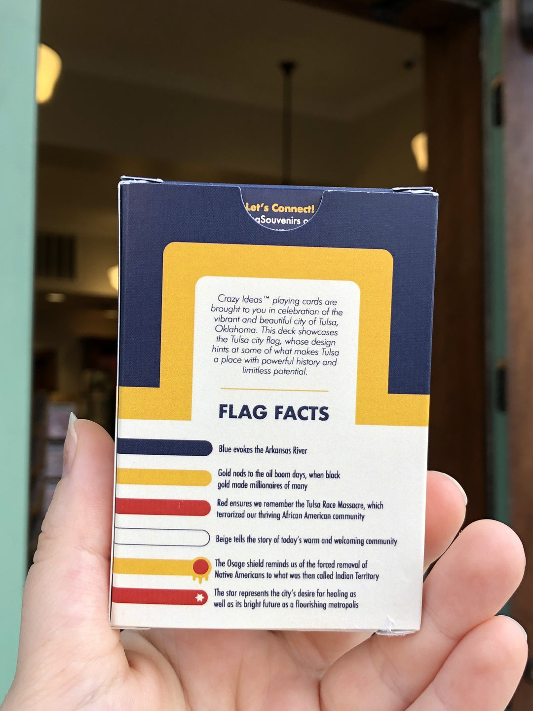 Tulsa Flag Playing Cards