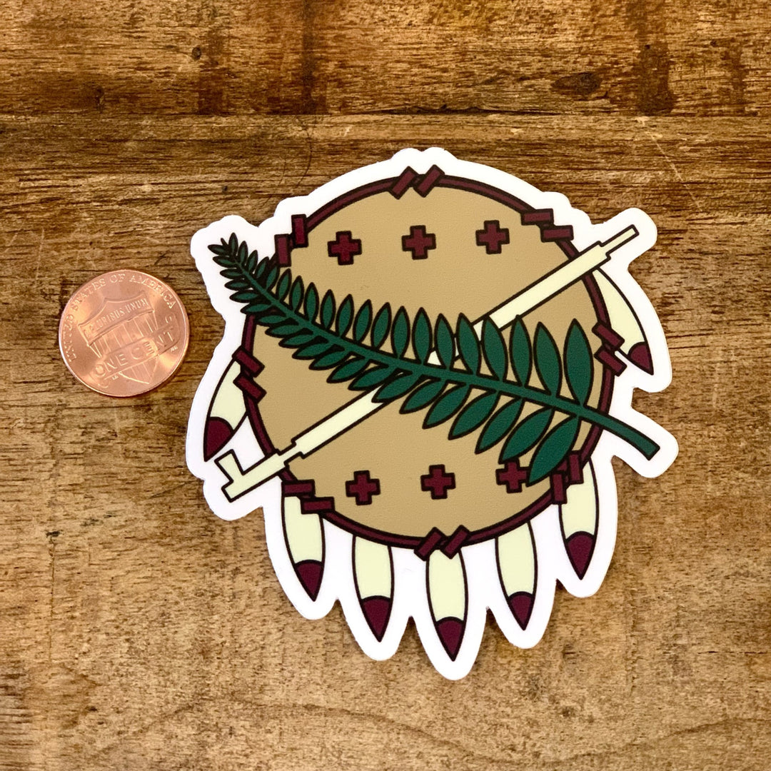 Oklahoma Osage Shield Sticker