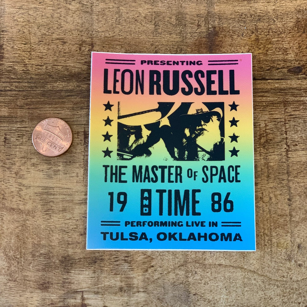 Leon Russell Flyer Sticker