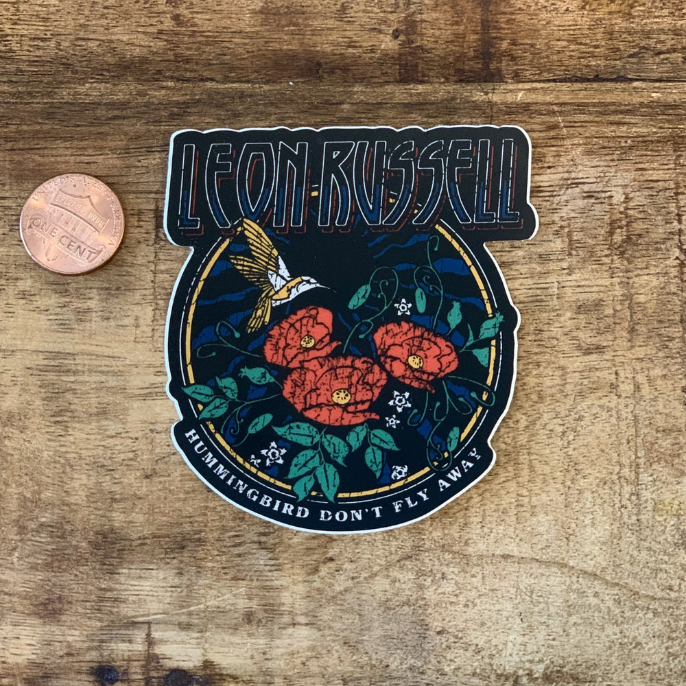 Leon Russell Hummingbird Sticker