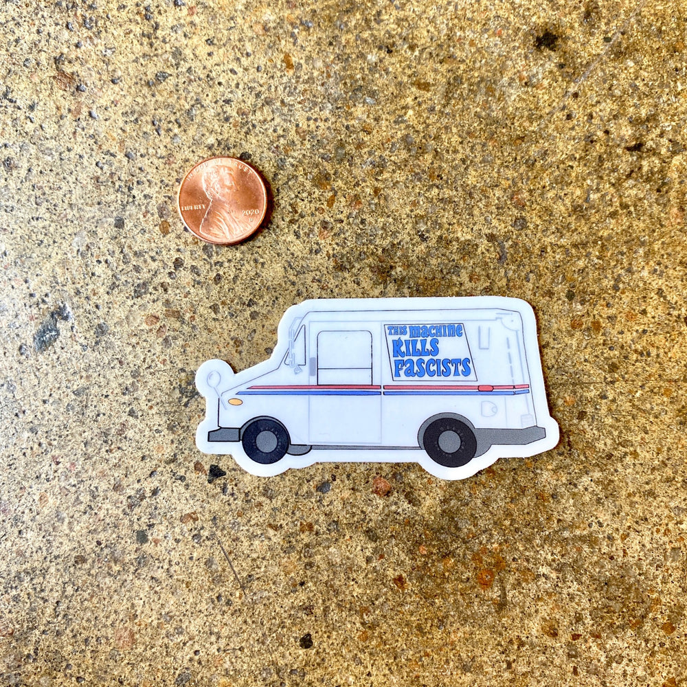 Save The USPS Mail Truck Sticker
