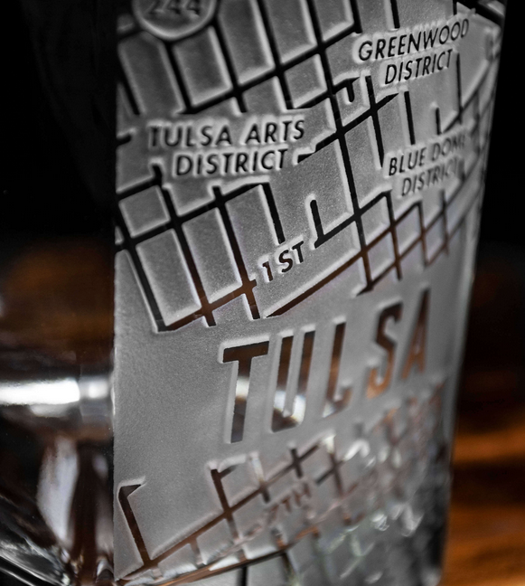 Rocks Glass Tulsa Map