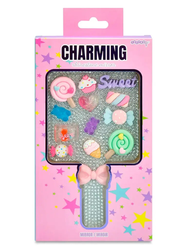 Charming Rhinestone Mirror