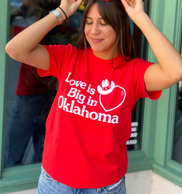 Love Is Big In Oklahoma Tshirt