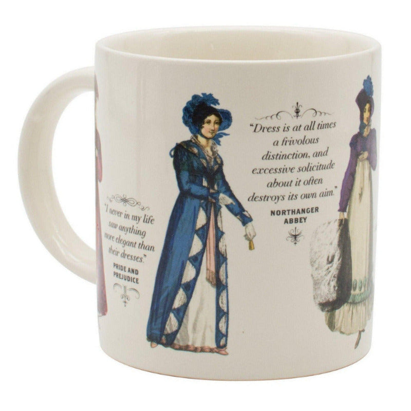 Jane Austen Regency Finery Heat Changing Mug