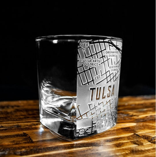 Rocks Glass Tulsa Map