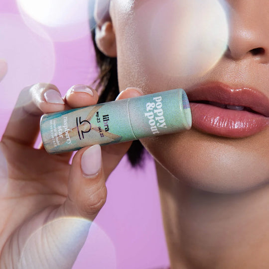 Libra Zodiac Lip Balm - Raspberry Star