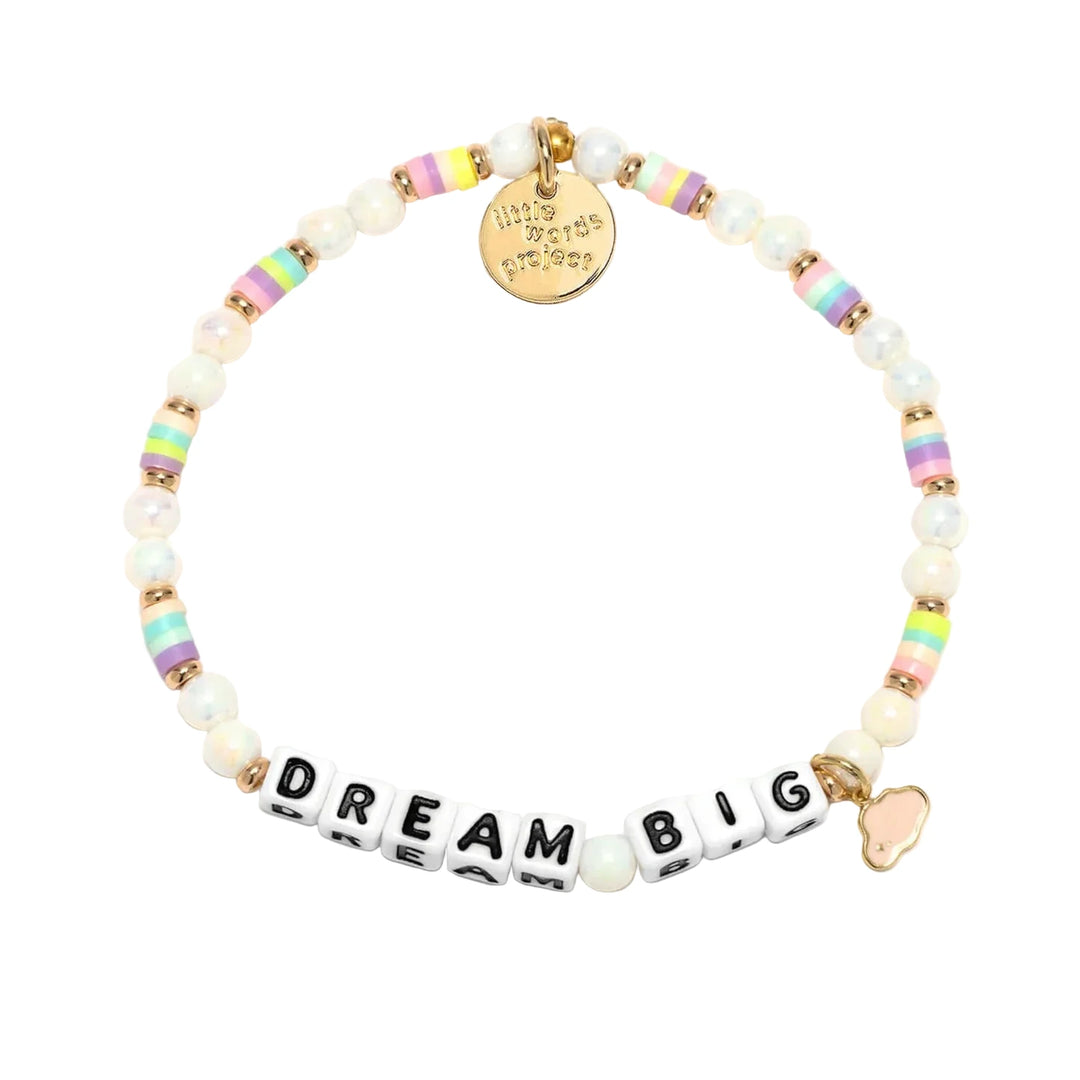 Dream Big Cloud bracelet inspirational cloud bracelet by Little Words Project