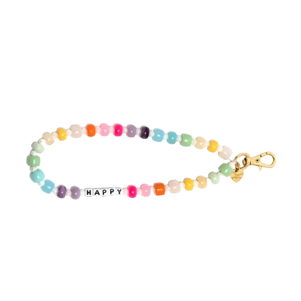 Happy Rainbow Blast Keychain
