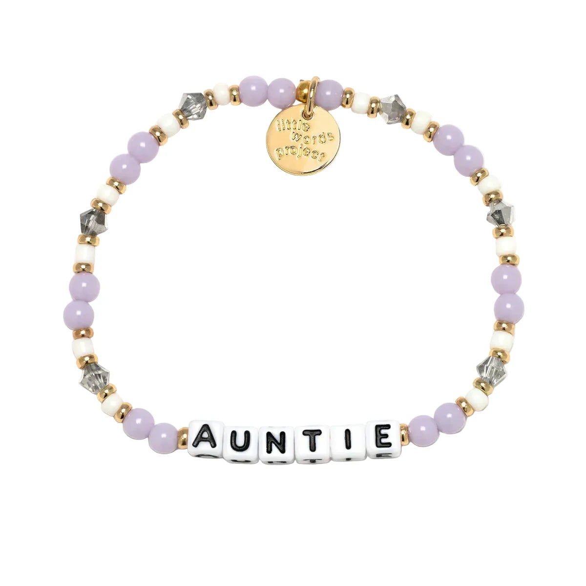 Auntie Lavender Haze bracelet S/M aunt gift bracelet