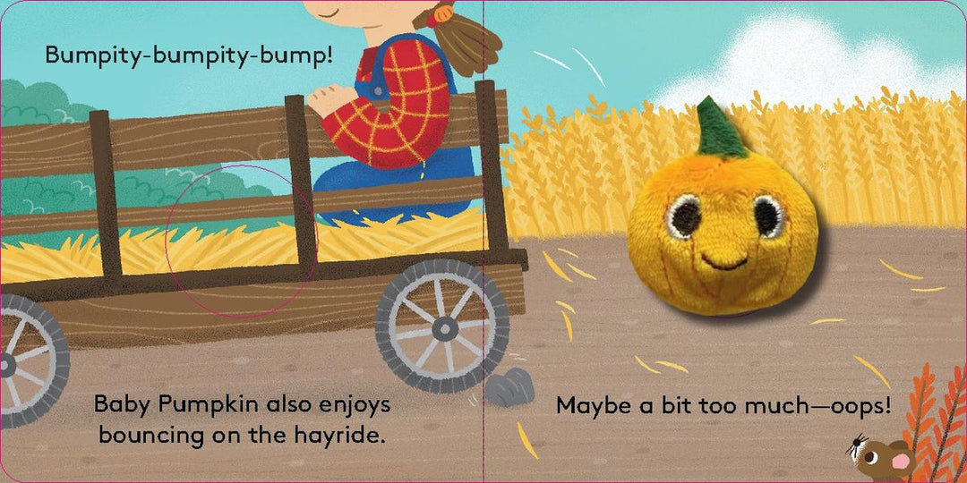 Baby Pumpkin Finger Puppet Book