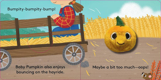 Baby Pumpkin Finger Puppet Book