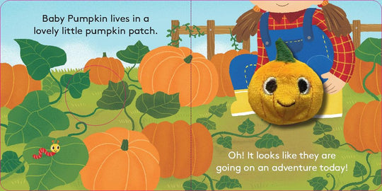 Baby Pumpkin Finger Puppet Book