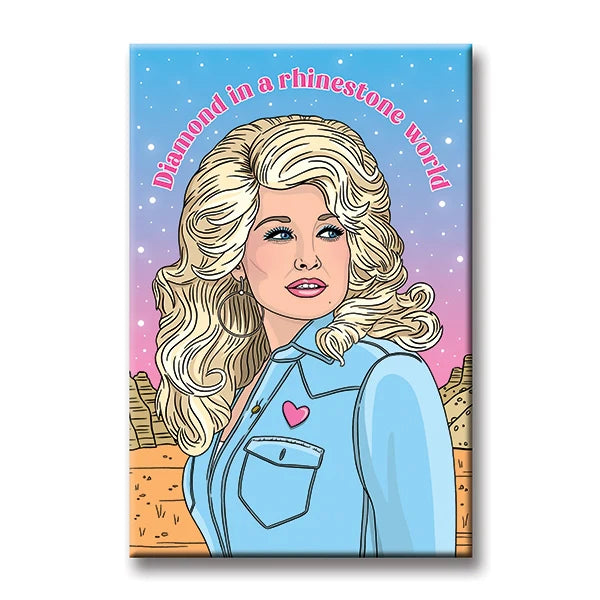 Dolly Diamond Magnet