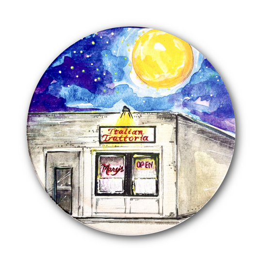 Mary's Italian Trattoria Coaster