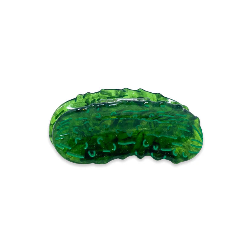 Pickle Food Hair Claw Clip