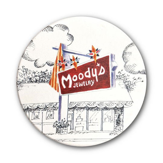 Moody's Jewelry Coaster