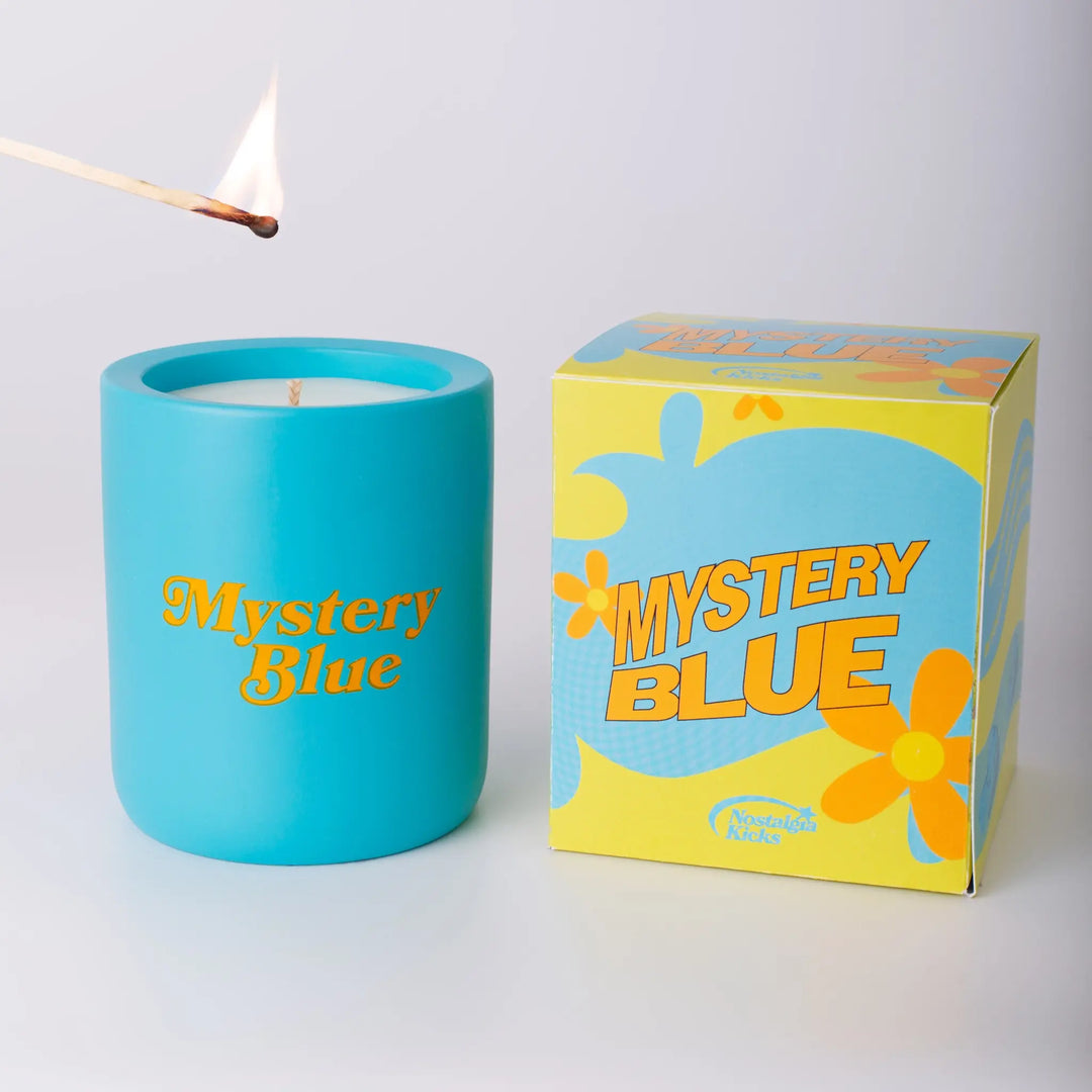 Mystery Blue Candle