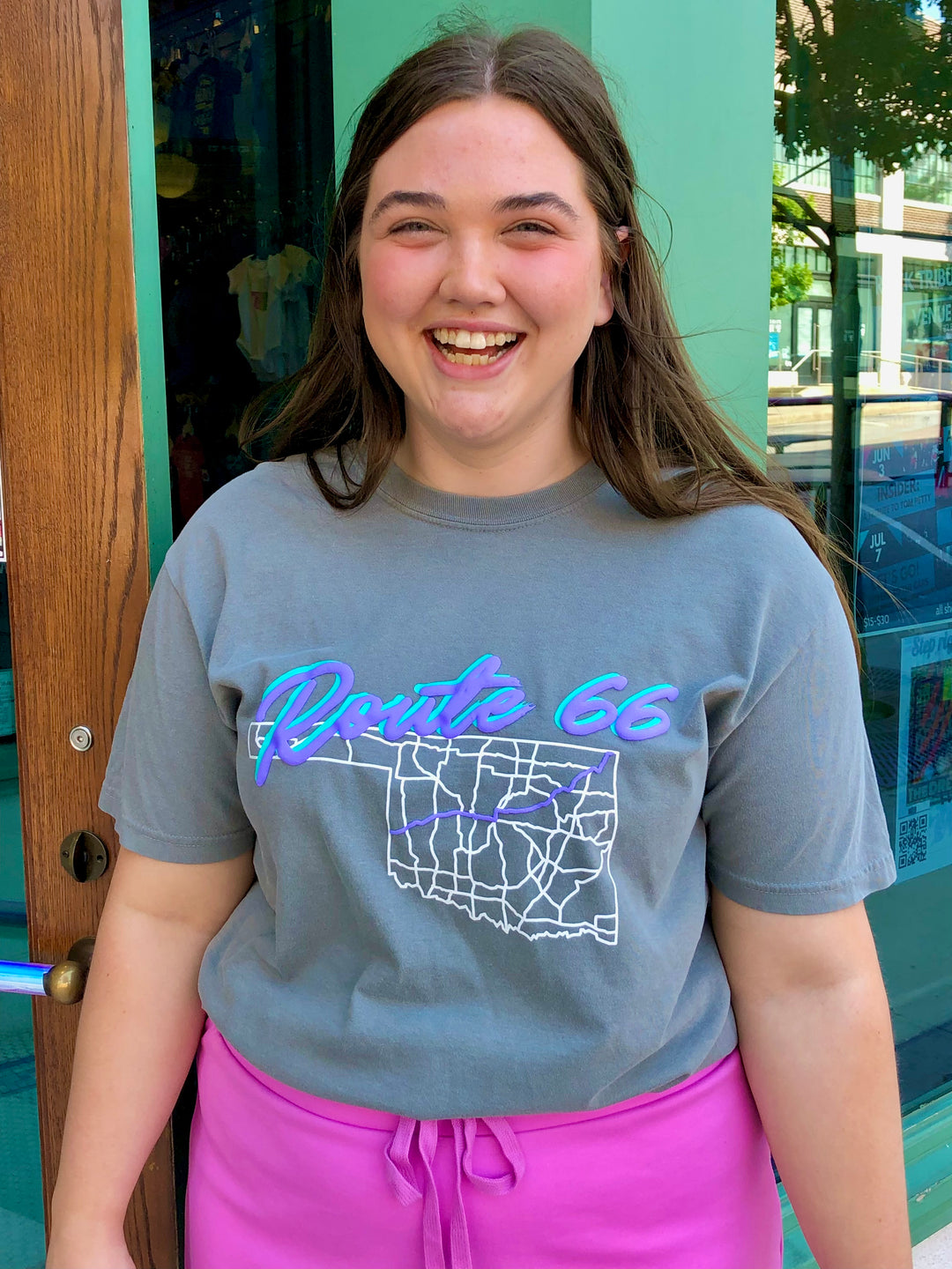 Route 66 Puff Tshirt