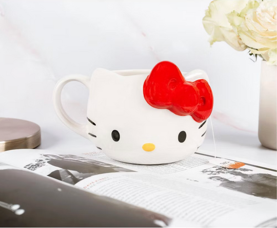 Hello Kitty 16 oz Sculpted Ceramic Mug