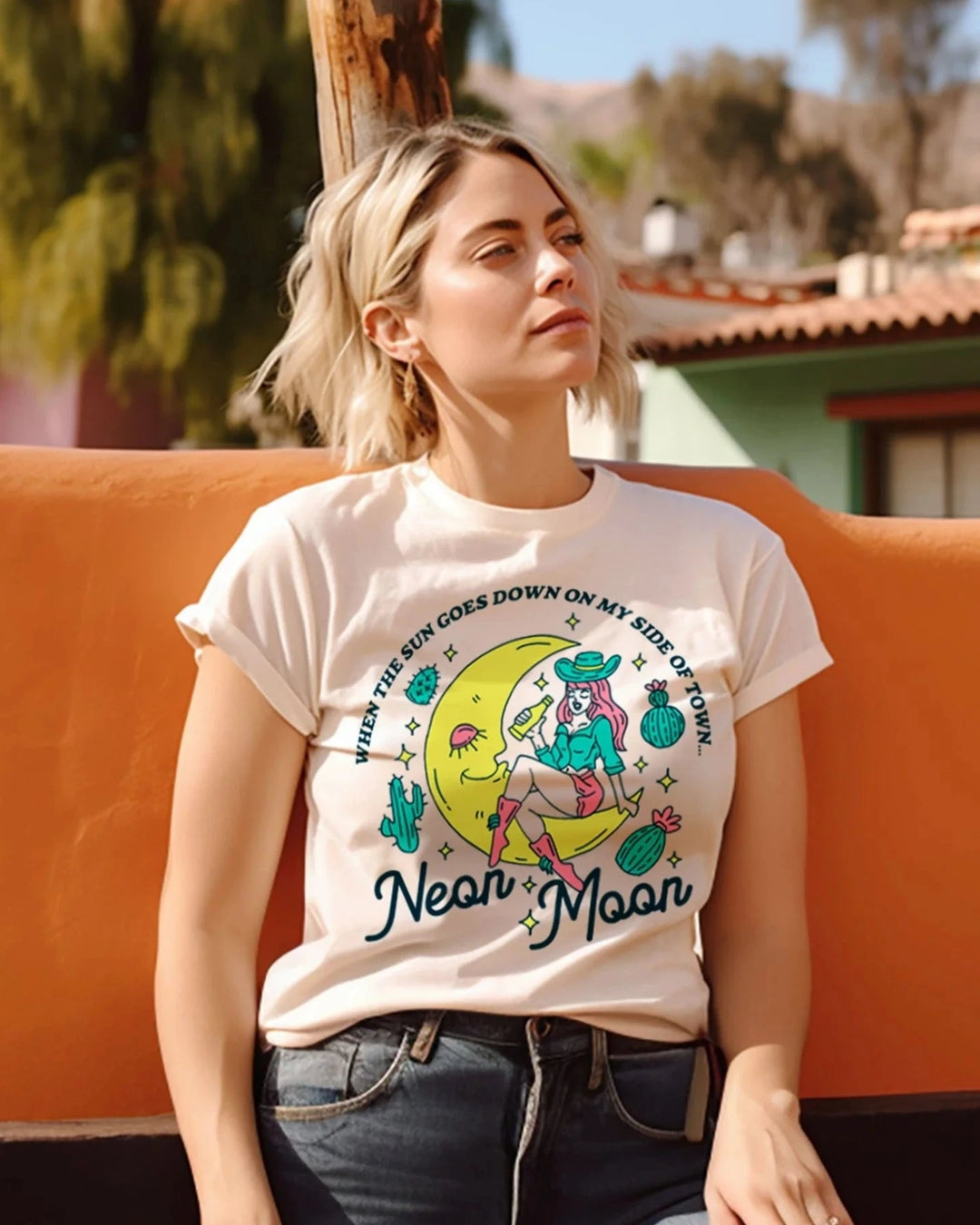 Neon Moon Tshirt