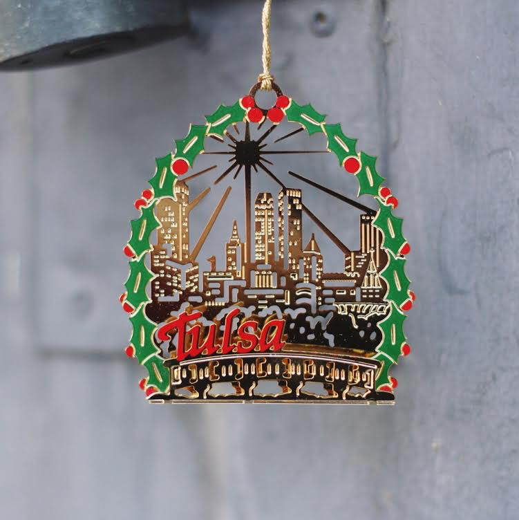 1999 Tulsa Skyline Ornament