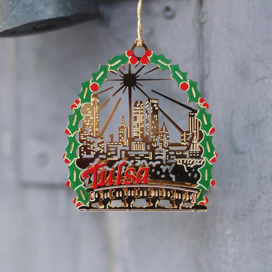 1999 Tulsa Skyline Ornament