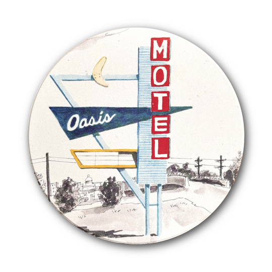 Oasis Motel Coaster