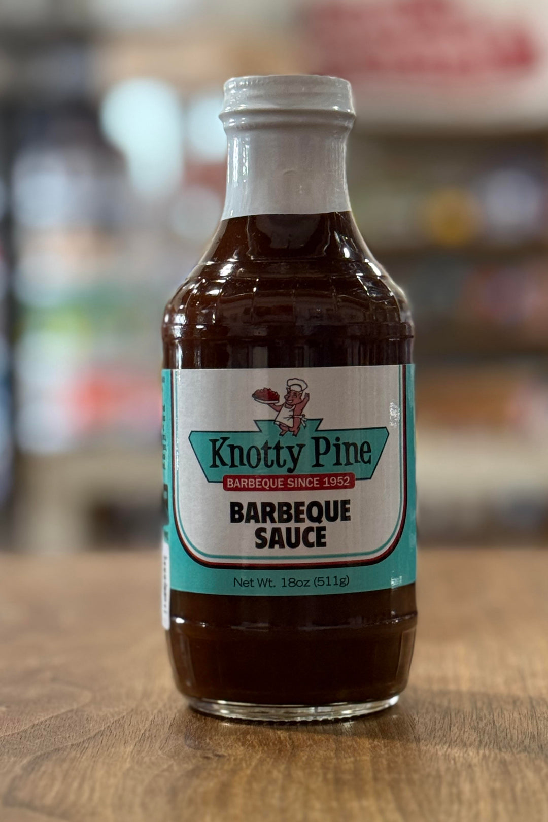 Perfect for ribs, chicken, or brisket – Knotty Pine Barbeque Sauce from Oklahoma