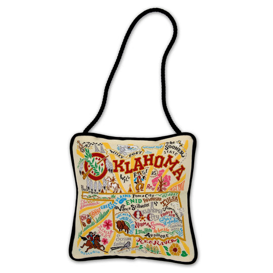 Oklahoma Mini Pillow Ornament