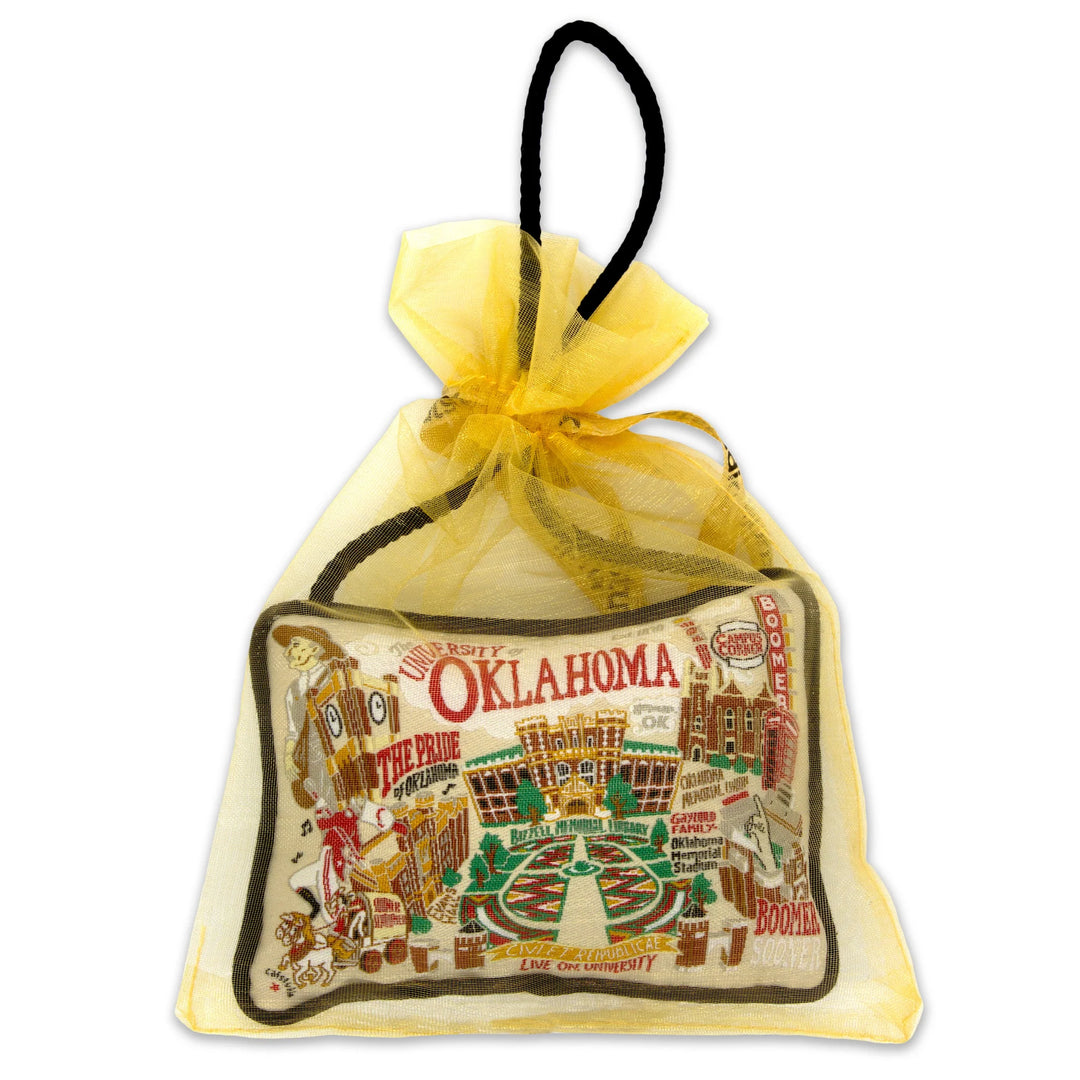 University of Oklahoma Mini Pillow Ornament