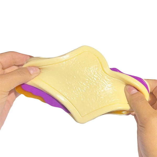 Taba Squishies Peelables Deluxe PB&J Sandwich Squishy Toy