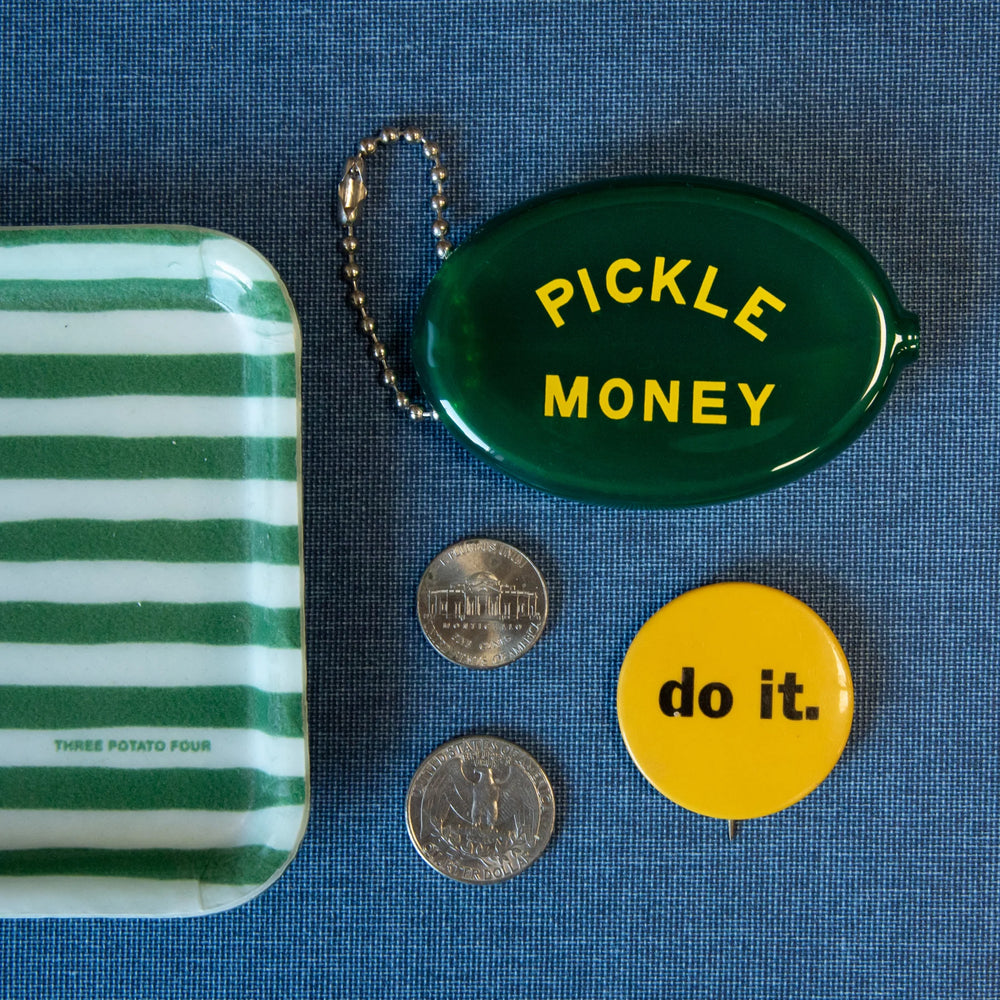 Pickle Money Squeeze Coin Pouch