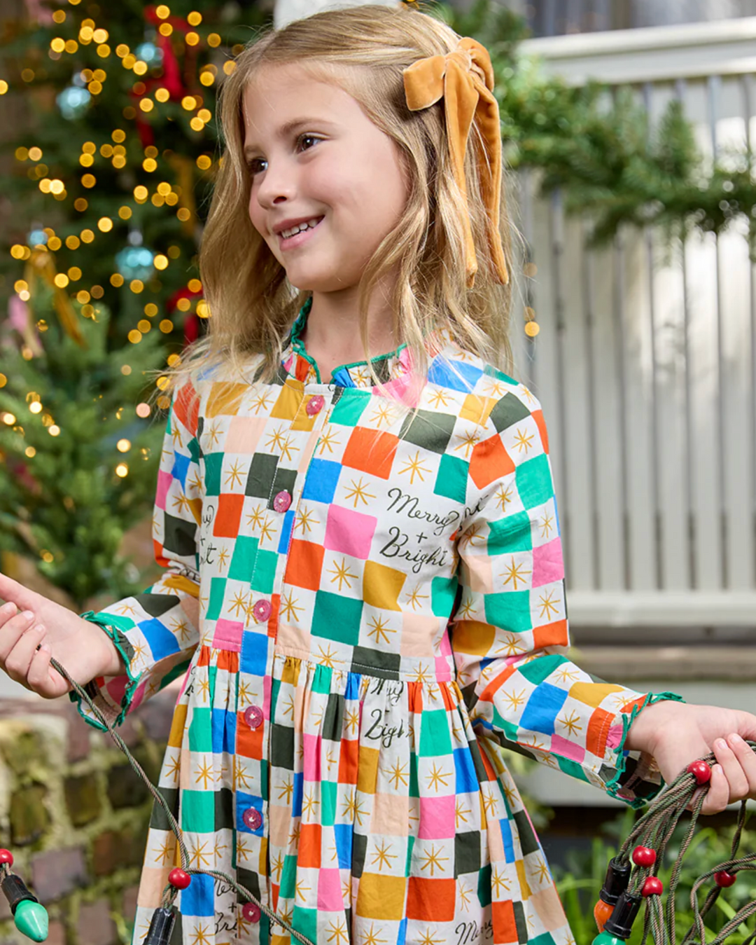 Pink Chicken - Merry & Bright Autumn Dress