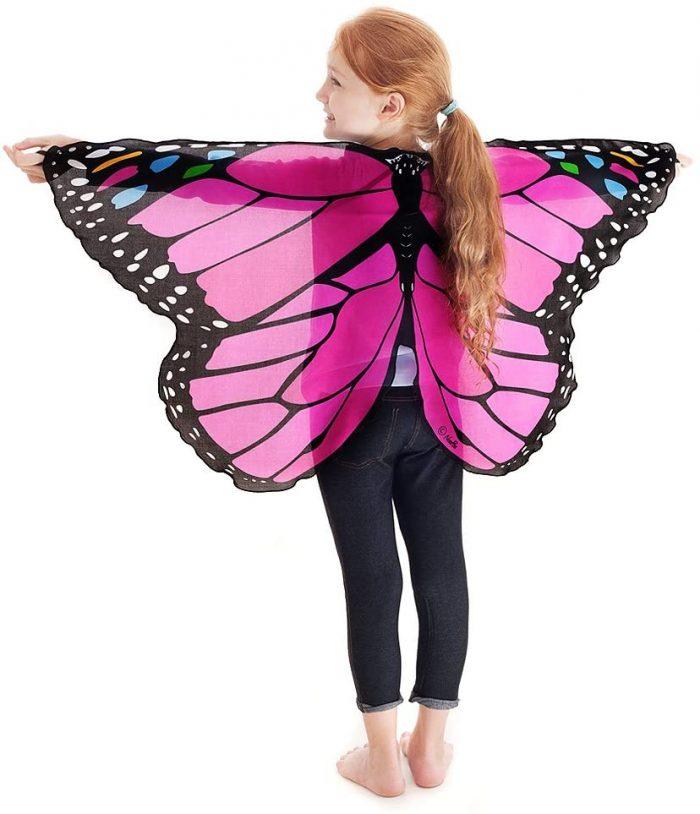 Pink Monarch Butterfly Wings