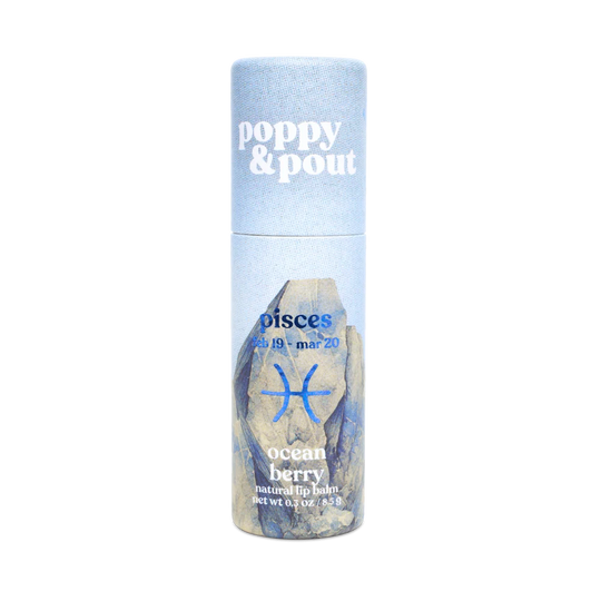 Pisces Zodiac Lip Balm - Ocean Berry
