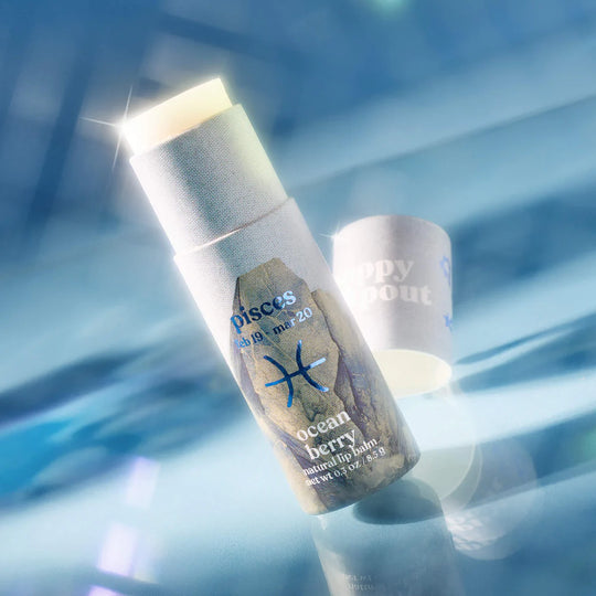Pisces Zodiac Lip Balm - Ocean Berry