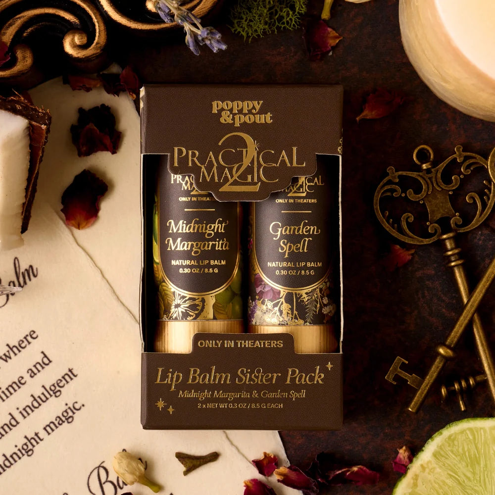 Poppy & Pout Practical Magic 2 Lip Balm Sister Pack