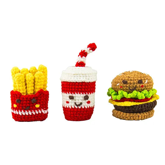 Pocket Crochet Crafts Fast Food