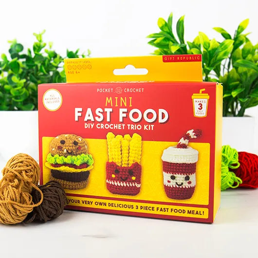 Pocket Crochet Crafts Fast Food