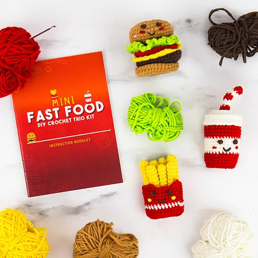 Pocket Crochet Crafts Fast Food