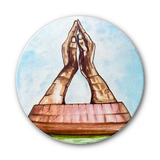 ORU Praying Hands Coaster