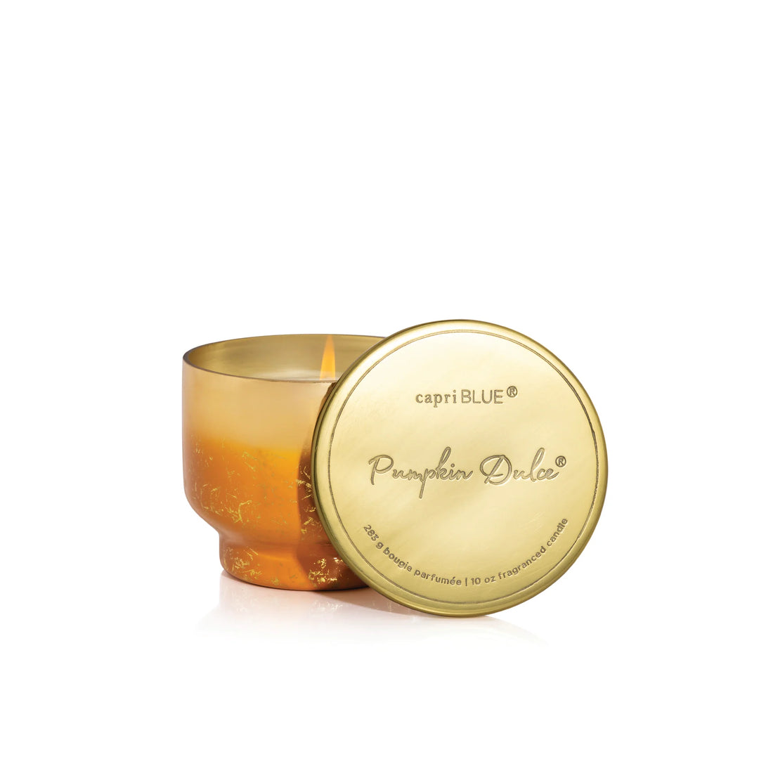 Capri Blue - Pumpkin Dulce Glimmer Inverted Candle 10oz