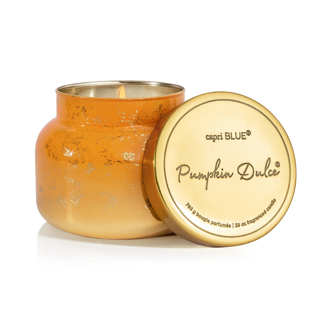 Capri Blue - Pumpkin Dulce Glimmer Oversized Candle 28oz