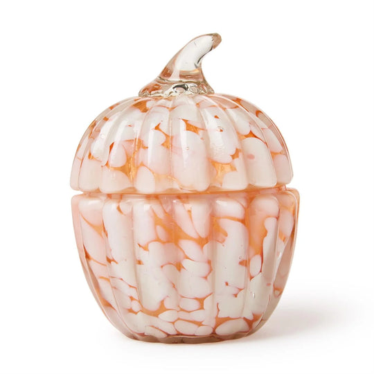 Spiced Chestnut Pumpkin-Shaped Candle