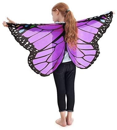 Purple Monarch Butterfly Wings