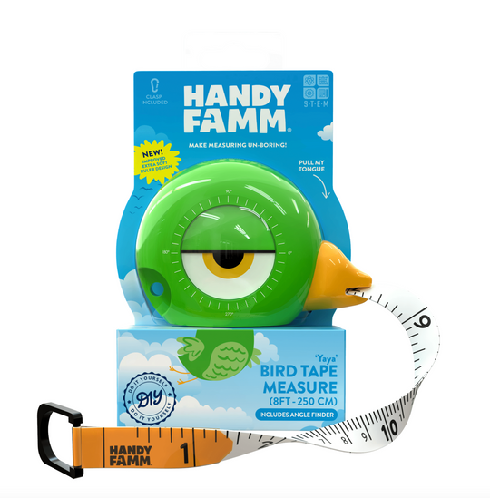 HandyFamm Bird 3-in-1 Tape Measure