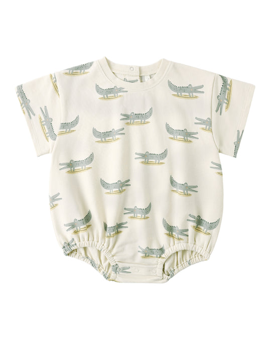Rylee + Cru - Alligators Bubble Romper