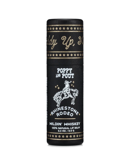 Rhinestone Rodeo Wildin' Whiskey Lip Balm