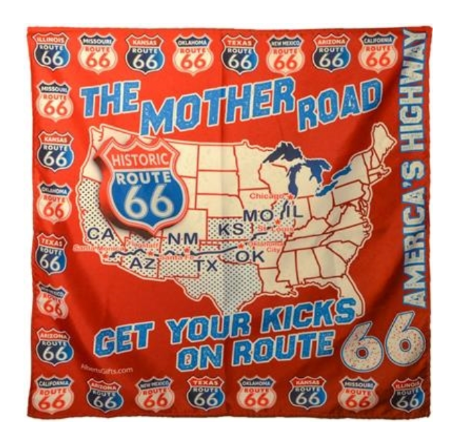 Route 66 Mother Road Bandana